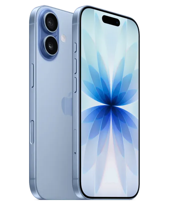 iPhone 17 i Disblå