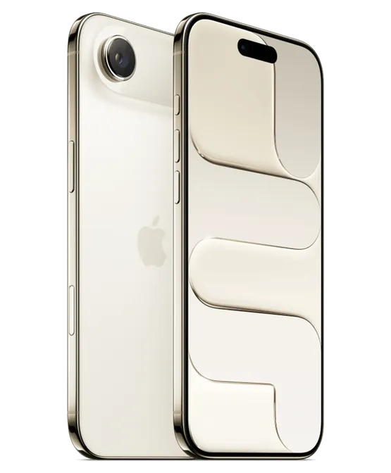 iPhone Air i Ljust guld