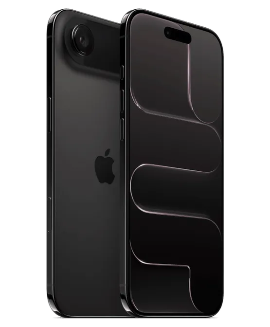 iPhone Air i Rymdsvart